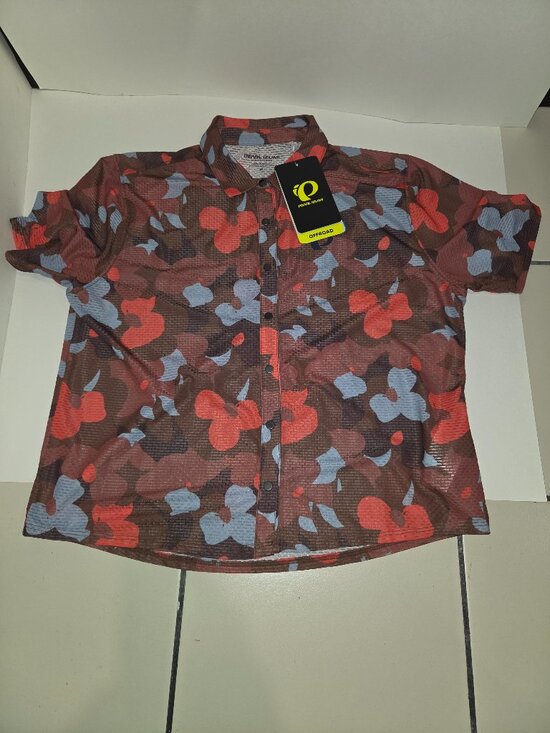 Pearl Izumi Tops - Pearl Izumi Women's Canyon Tech Snap Jersey Size Medium Clove Fleurish New w/tag